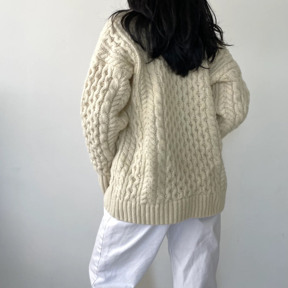 Brandy Melville Ivory Knit Sweater